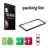 Samsung Galaxy S24 Screen Protector Set - 2x Camera Lens Protector / 3x Screen Protector - Tempered Glass - Full-Fit - Transparent