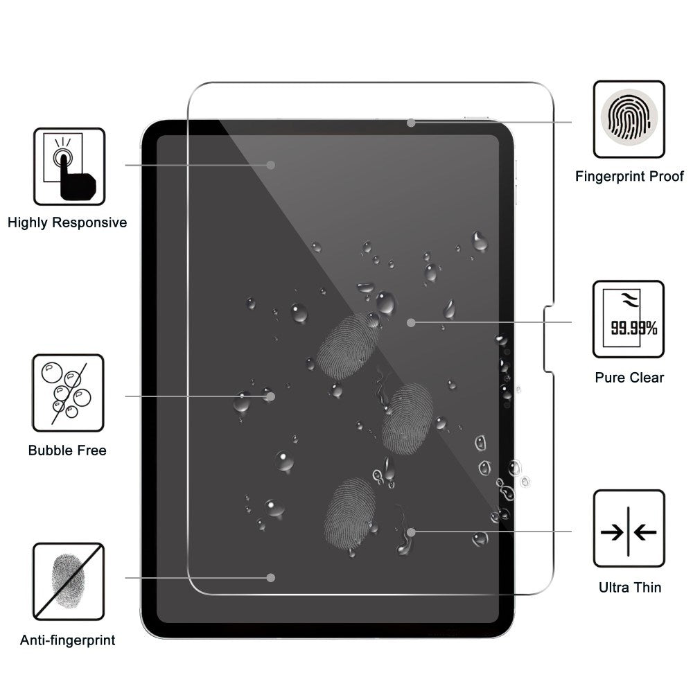 iPad Pro 11" (2024) Arc Edge Tempered Glass - Screen Protection - Transparent