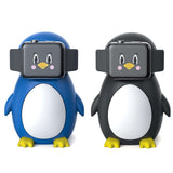 Silicone Charger Stand for Apple Watch - Cute Penguin - Blue