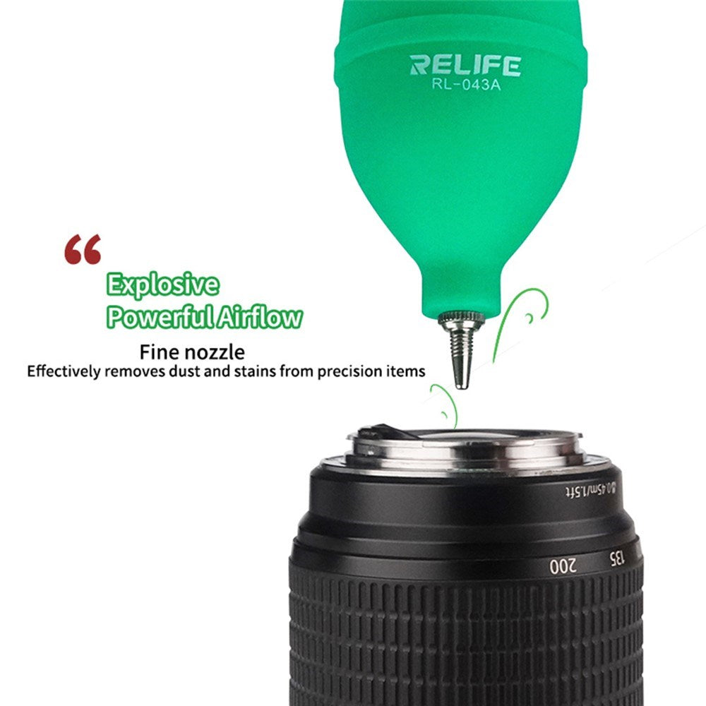 RELIFE Bellows with 2 Mouthpieces - Blue