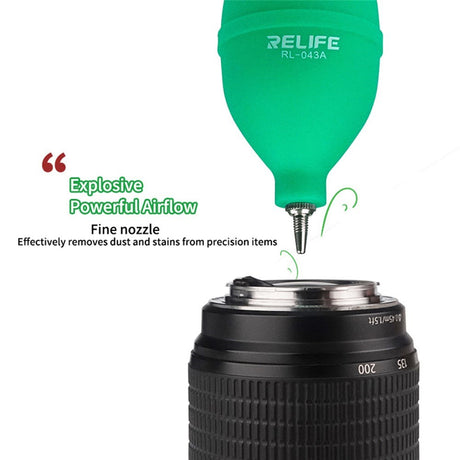 RELIFE Bellows with 2 Mouthpieces - Blue