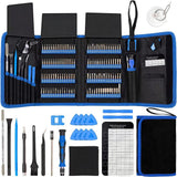 Electronics Tool Set - 120 Pieces - Black / Blue