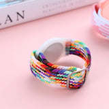 AirTag Braided Fabric Strap - Multi