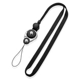 Strap w. Neck Strap and Carabiner Lock - Black