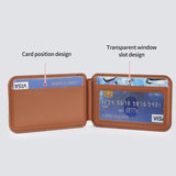 EIDERWOOD Magnetic Card Holder for 3 Cards with Stand Function - MagSafe Compatible - Green