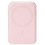 DUX DUCIS Magnetic Card Holder for 5 Cards with Stand Function - MagSafe Compatible - Pink