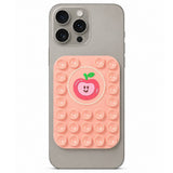 Silicone Suction Cup Phone Holder with Apple - MagSafe Compatible - Pink