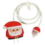 20W Wall Charger and Cable Protection - Santa Claus