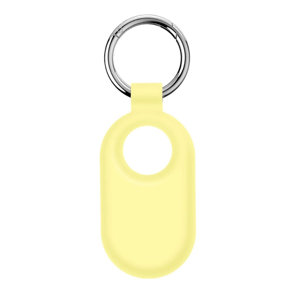 SmartTag 2 Samsung Galaxy Silicone Case w. Key Ring - Yellow