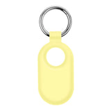 SmartTag 2 Samsung Galaxy Silicone Case w. Key Ring - Yellow