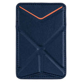 Card holder with Kickstand - Dark Blue