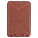 Card holder with Kickstand - Brown