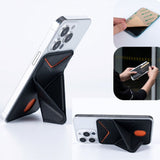 Card holder with Kickstand - Orange