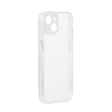 MOMAX iPhone 13 Mini Flexible Plastic Case w. Glass Back - Transparent