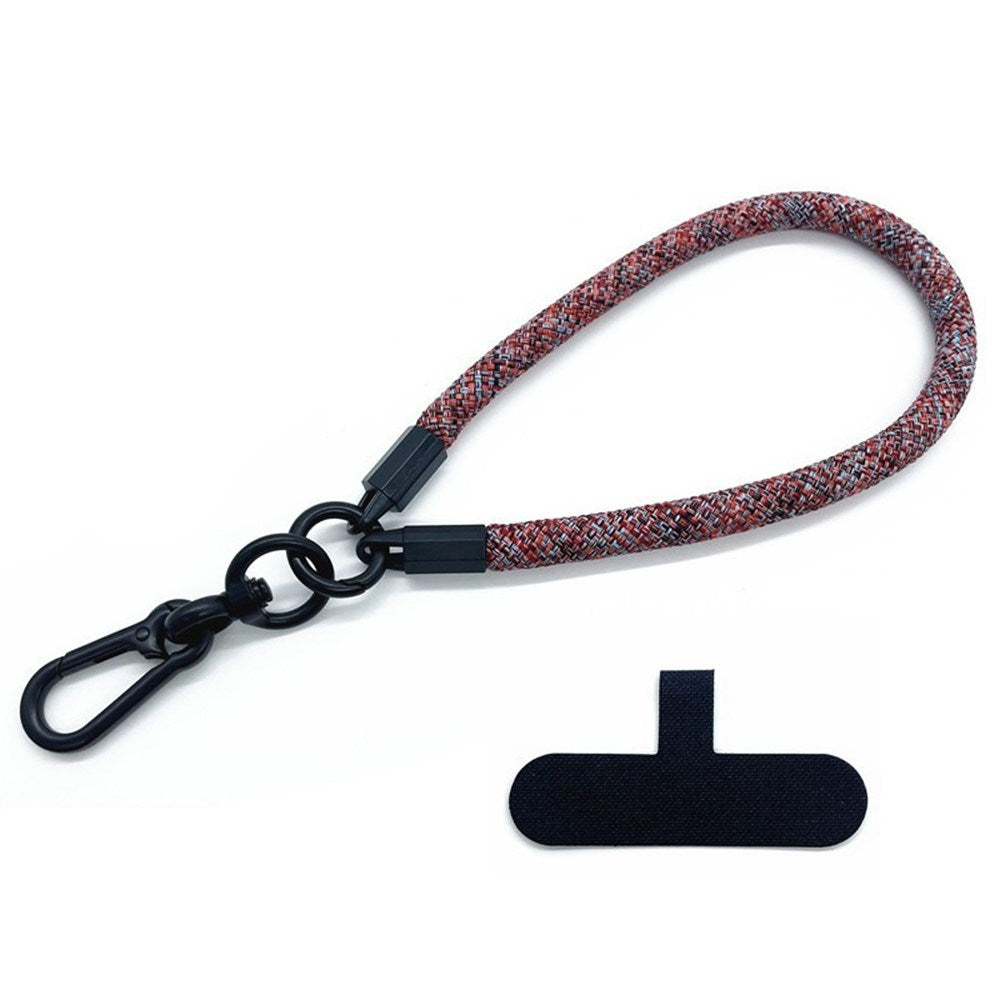 Polyester Wrist Strap with Insert Plate - 30cm - Red