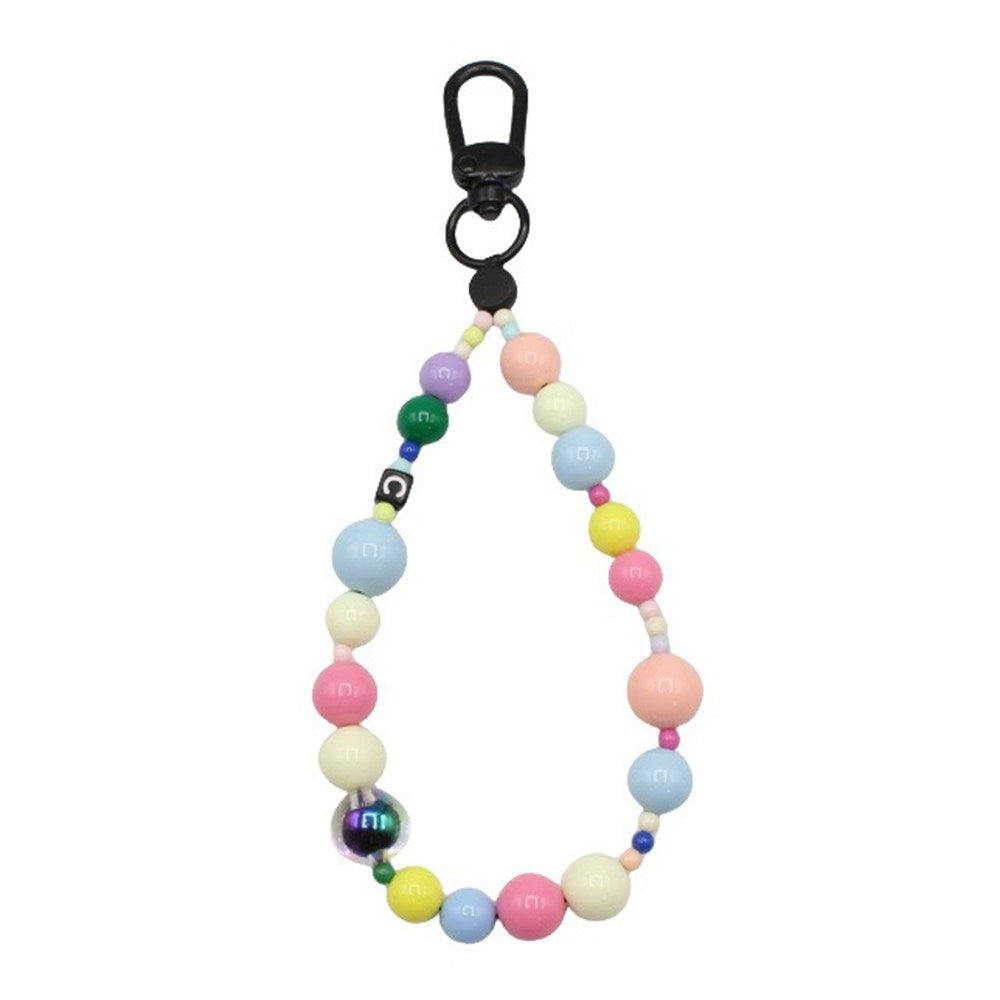 Wrist Strap w. Beads - 30cm - Multicolored