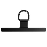 Universal Insert Plate w. Metal Ring - Black