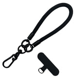 Braided Polyester Wrist Strap - incl. Insert Plate - 30cm - Multicolored