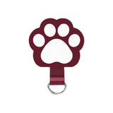 Cat Paw Insert Plate for Phone Strap - Red