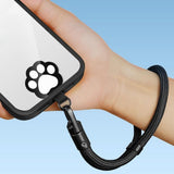Cat Paw Insert Plate for Phone Strap - Red