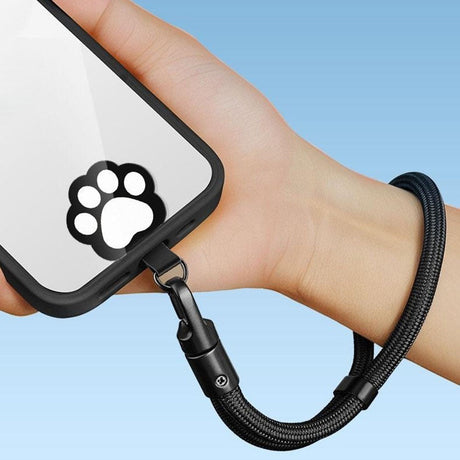 Cat Paw Insert Plate for Phone Strap - Red