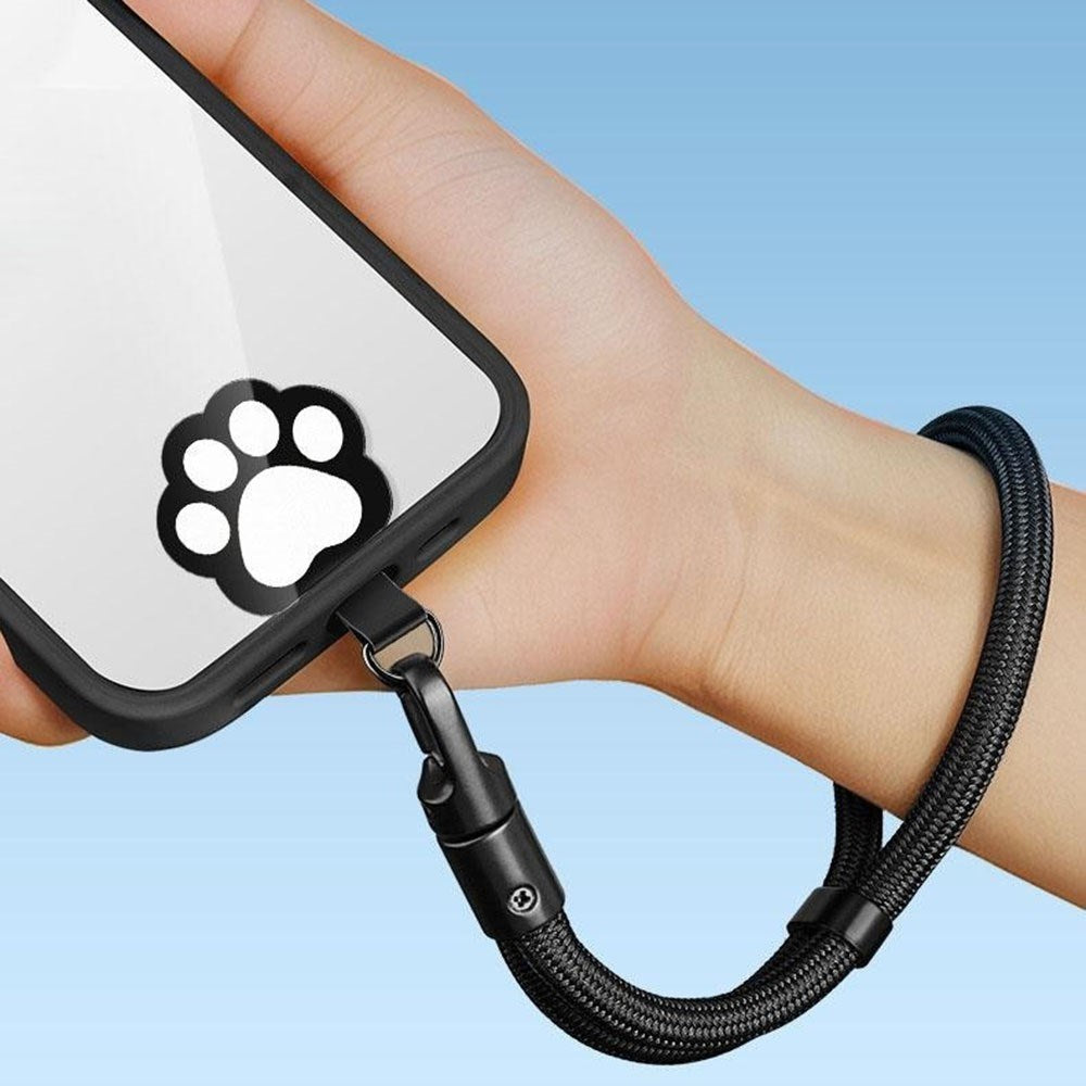 Cat Paw Insert Plate for Phone Strap - Purple