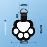 Cat Paw Insert Plate for Phone Strap - Light Purple