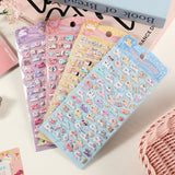 Mini 3D Bubble Foam Stickers - Mixed Sea Animals