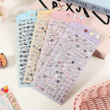 Mini 3D Bubble Foam Stickers - Mixed Animals
