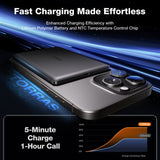 TORRAS MiniMag Power Bank 5,000 mAh - Magnetic - Grey