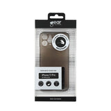 iPhone 11 Pro GEAR Semi Transparent Flexible Plastic Case - Black