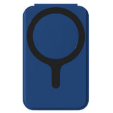 Magnetic Card Holder with Mirror & Stand Function - Blue