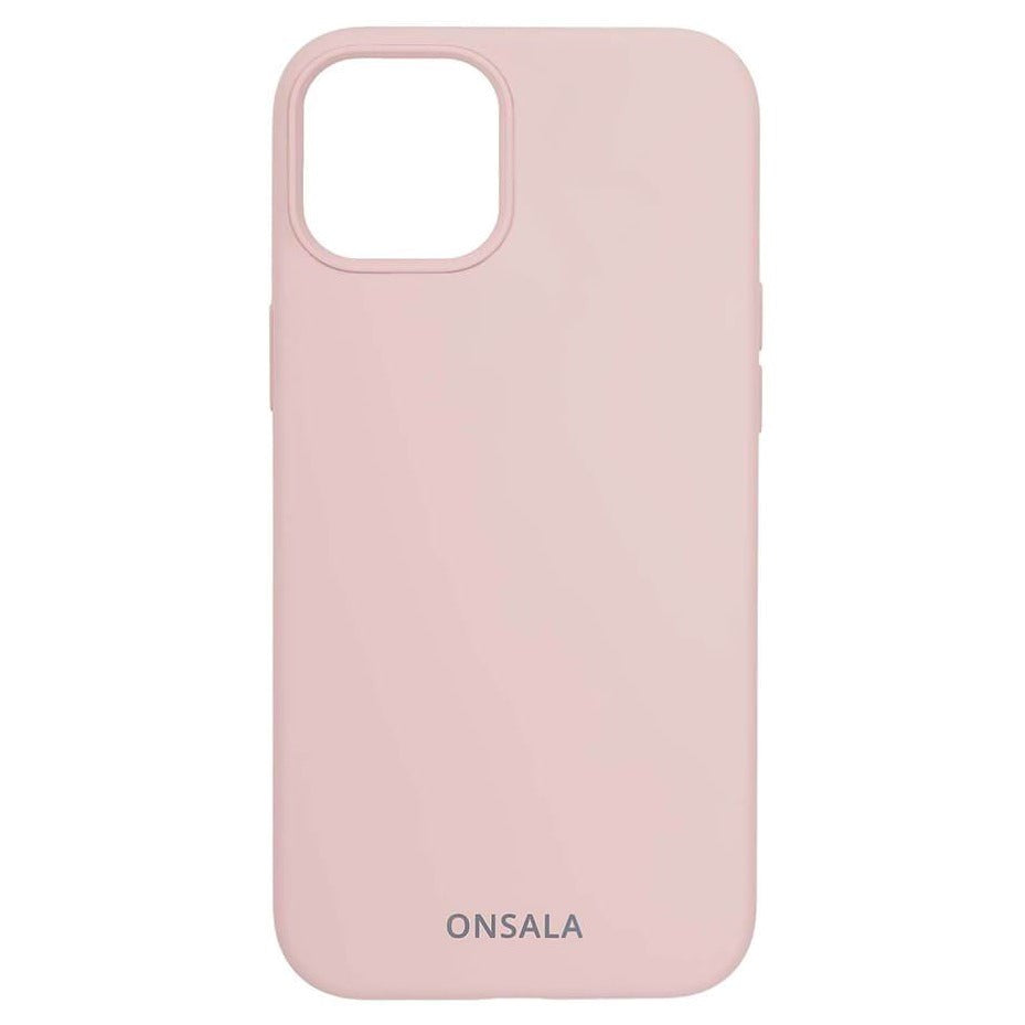 iPhone 13 GEAR Onsala Collection Liquid Silicone Case - Sand Pink