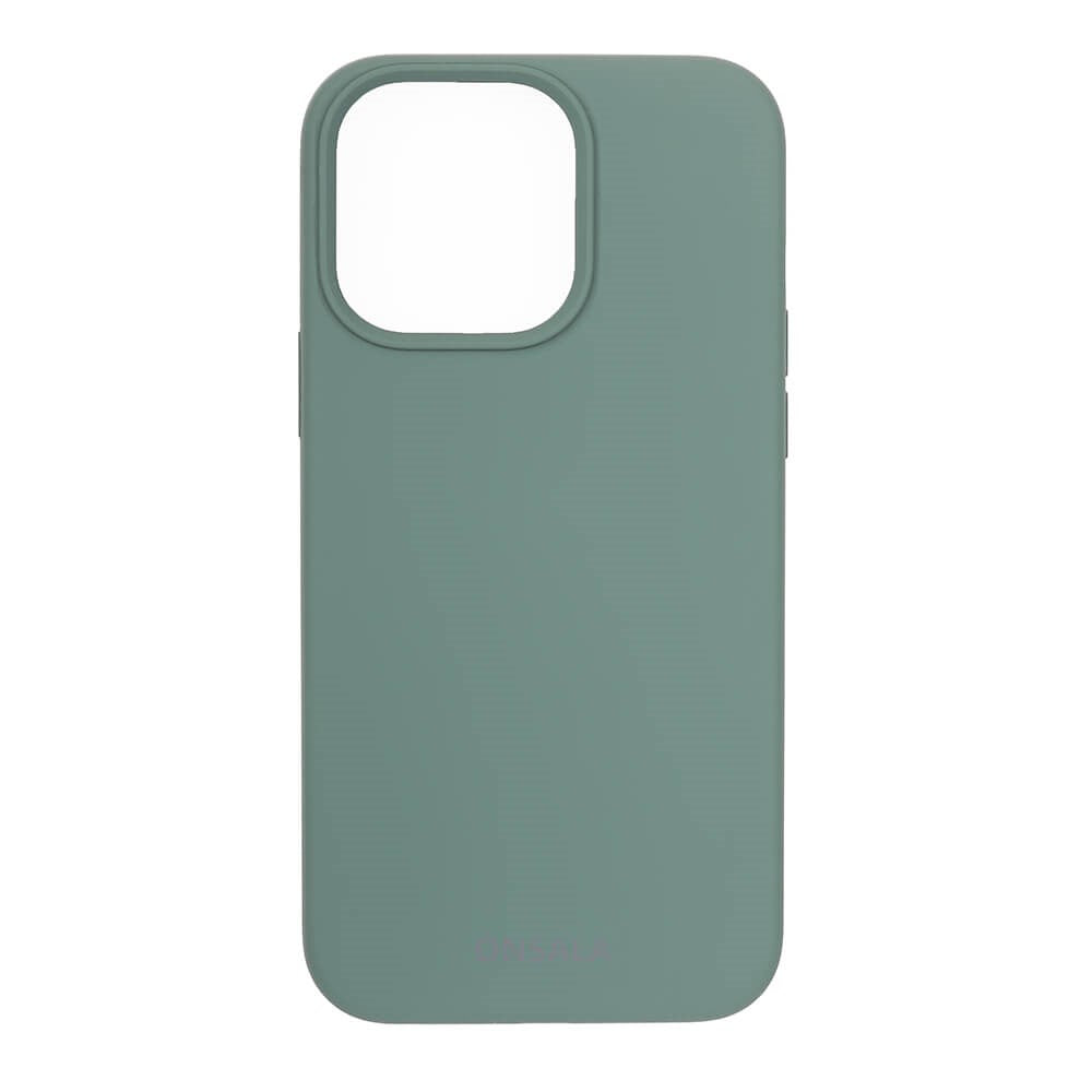 iPhone 13 Pro GEAR Onsala Collection Liquid Silicone Case - Olive Green