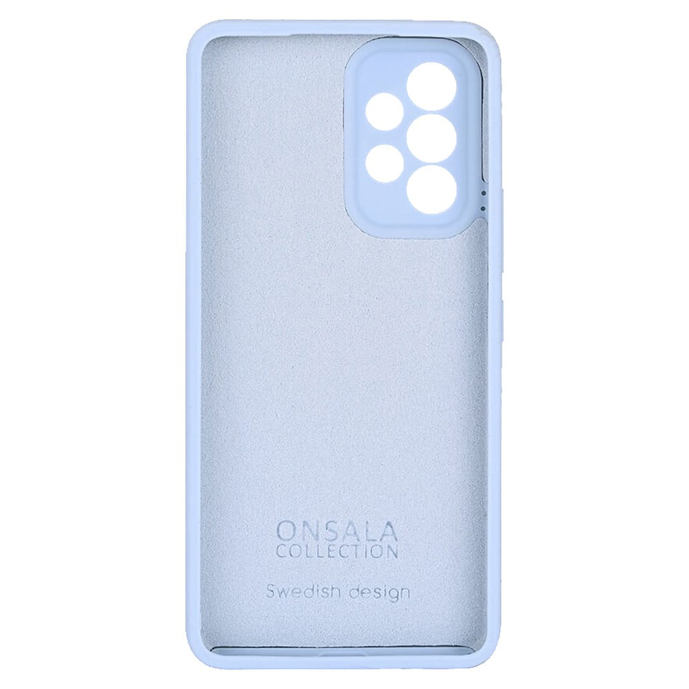 Samsung Galaxy A53 (5G) Gear Onsala Collection Liquid Silicone Case - Light Blue