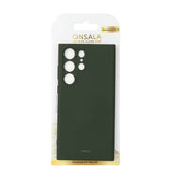 Samsung Galaxy S23 Ultra GEAR Onsala Silicone Case - Dark Green