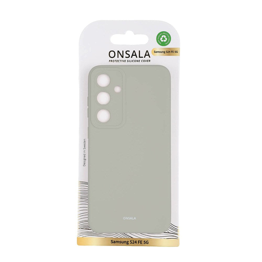 GEAR ONSALA Silicone Case - Samsung Galaxy S24 FE - Grey