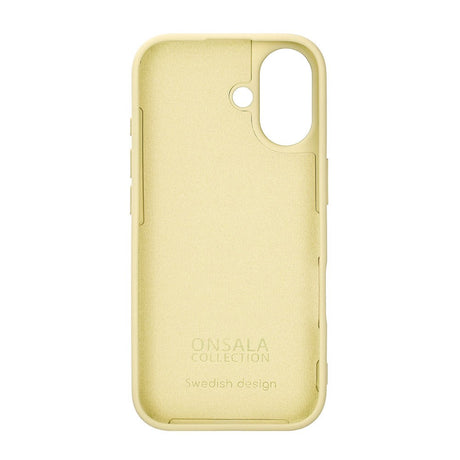 iPhone 17 Onsala Silicone Case - Lemon