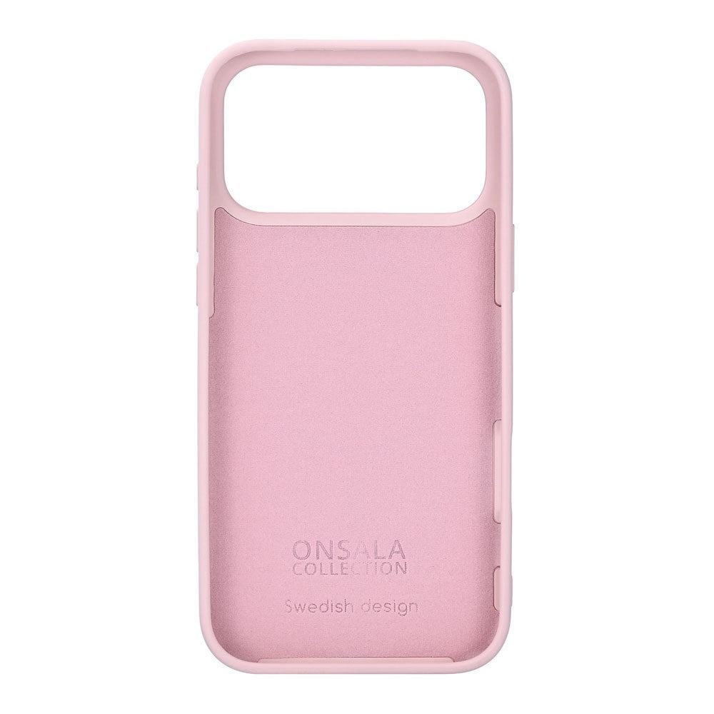 iPhone 17 Pro Max Onsala Silicone Case - Chalk Pink
