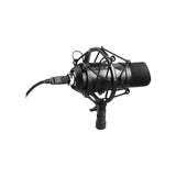 Condenser Podcasting Microphone Kit Maono with 16 mm Microphone, Mount and Filter – Black