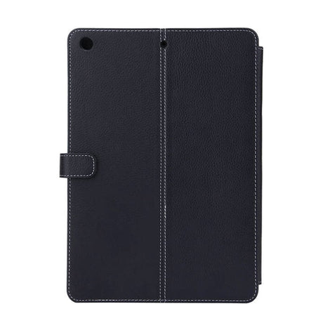 iPad 10.2" (2021 / 2020 / 2019) - Gear Onsala Collection Genuine Leather Case - Black