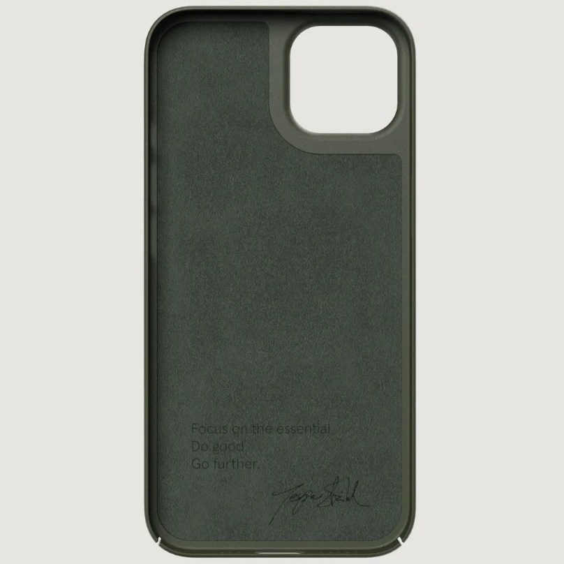 Nudient Thin Case V3 iPhone 13 Case - Pine Green