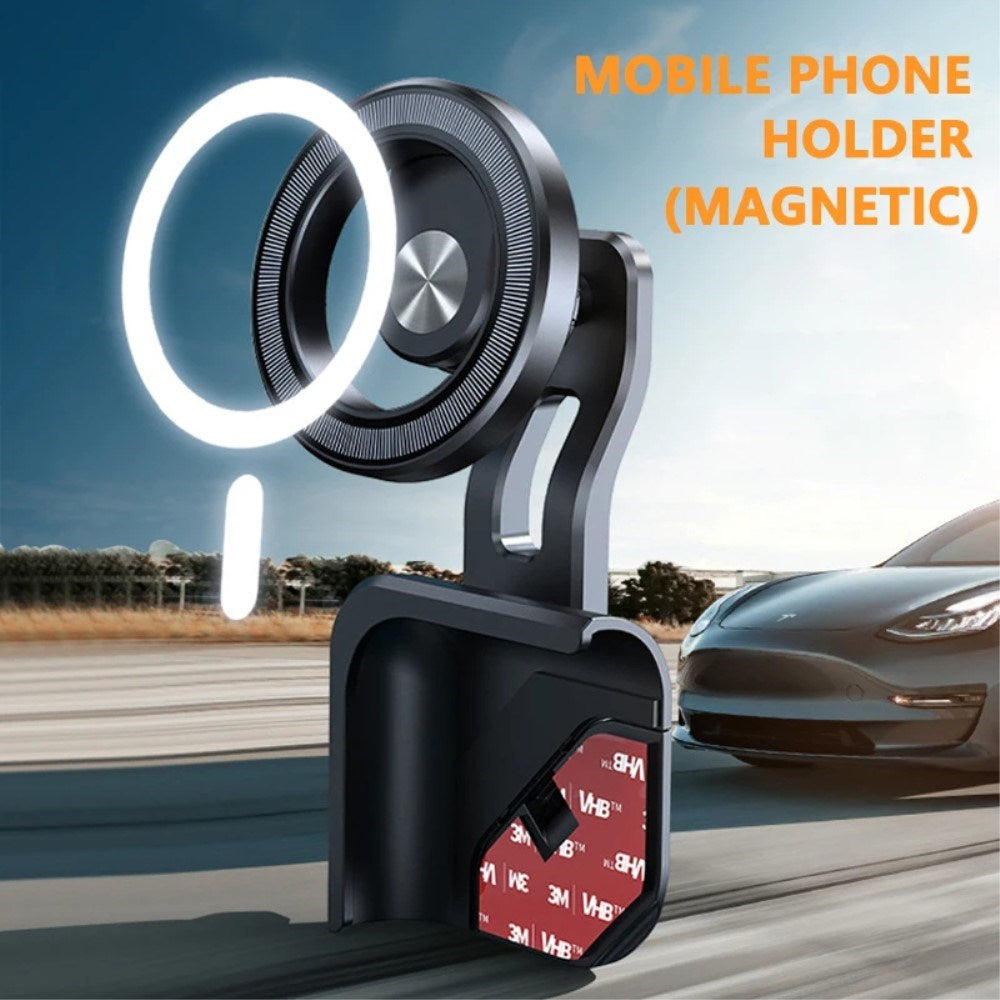 Tesla Model 3 / Model Y Magnetic Mobile Holder for Tesla Touch Screens - Black