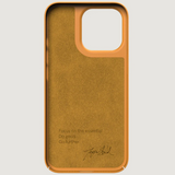 Nudient Thin Case V3 iPhone 13 Pro Case - Saffron Yellow