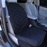 Car Seat Cover w. Dog Safety Harness - Black