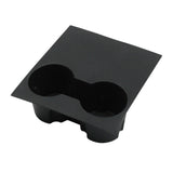 Silicone Cup and Bottle Holder for Armrest Console in Tesla Model 3 / Y - Black