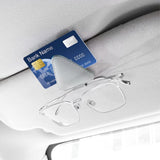 Magnet Holder for the Car's Sun Visor - Grey