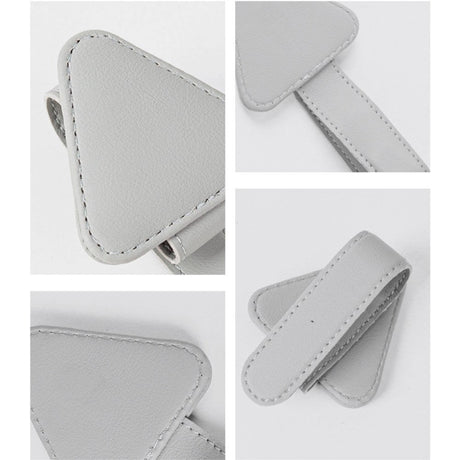 Magnet Holder for the Car's Sun Visor - Grey