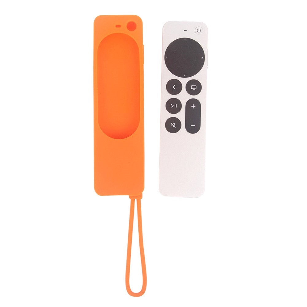 Apple Siri Remote Silicone Case (2nd & 3rd gen.) w. Strap - Blue