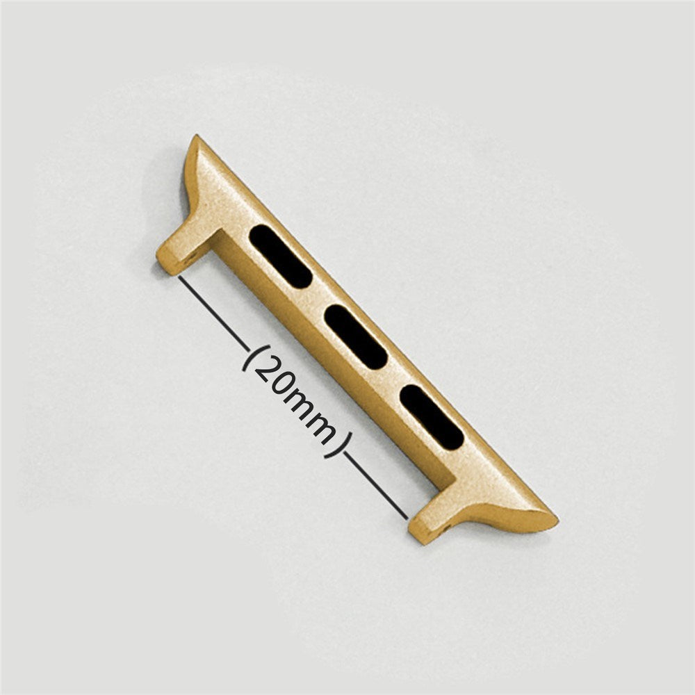 Apple Watch (38/40/SE/41/42mm) Strap Connector 20mm - Gold